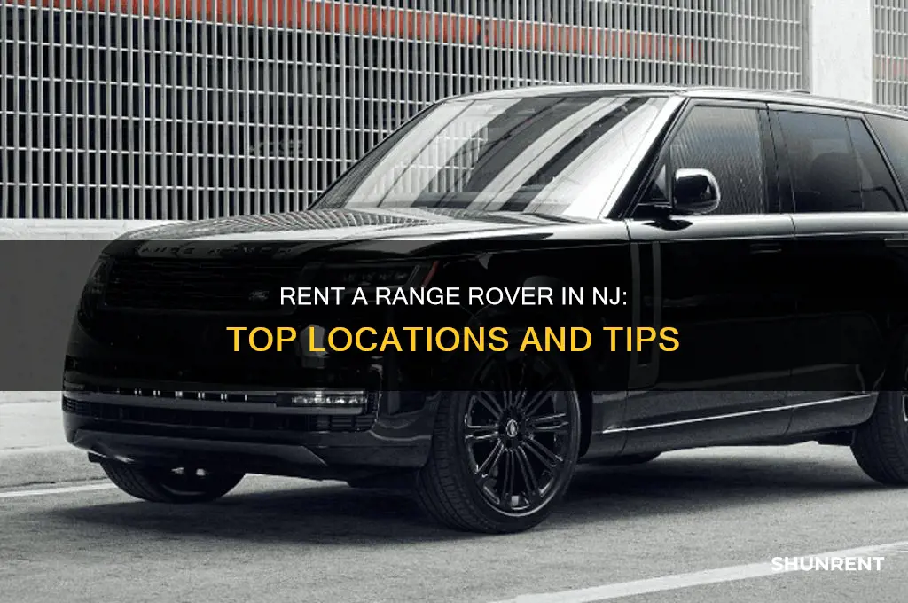 where to rent a range rover in nj