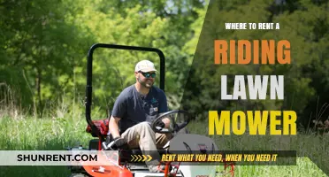 Top Locations to Rent a Riding Lawn Mower Easily