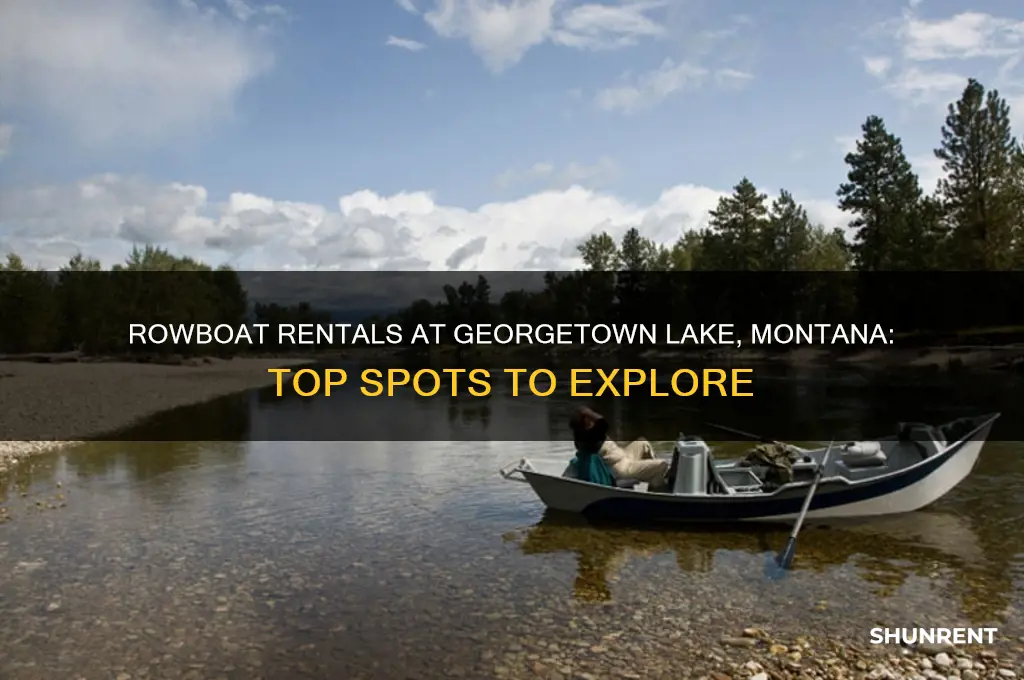 where to rent a rowboat on georgetown lake montana