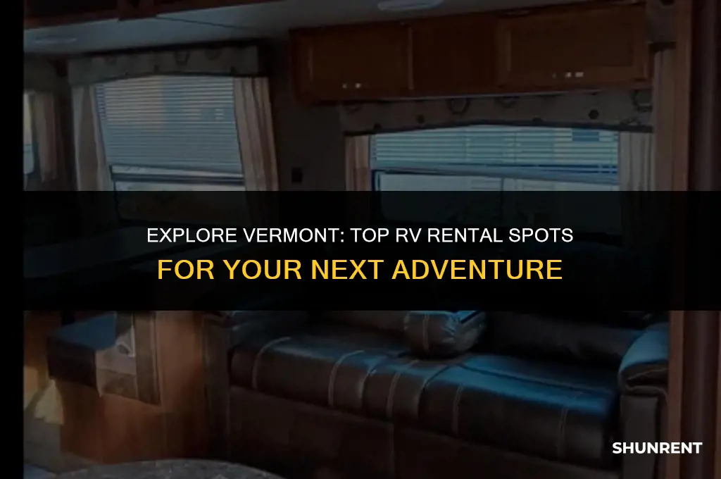 where to rent a rv in vermont