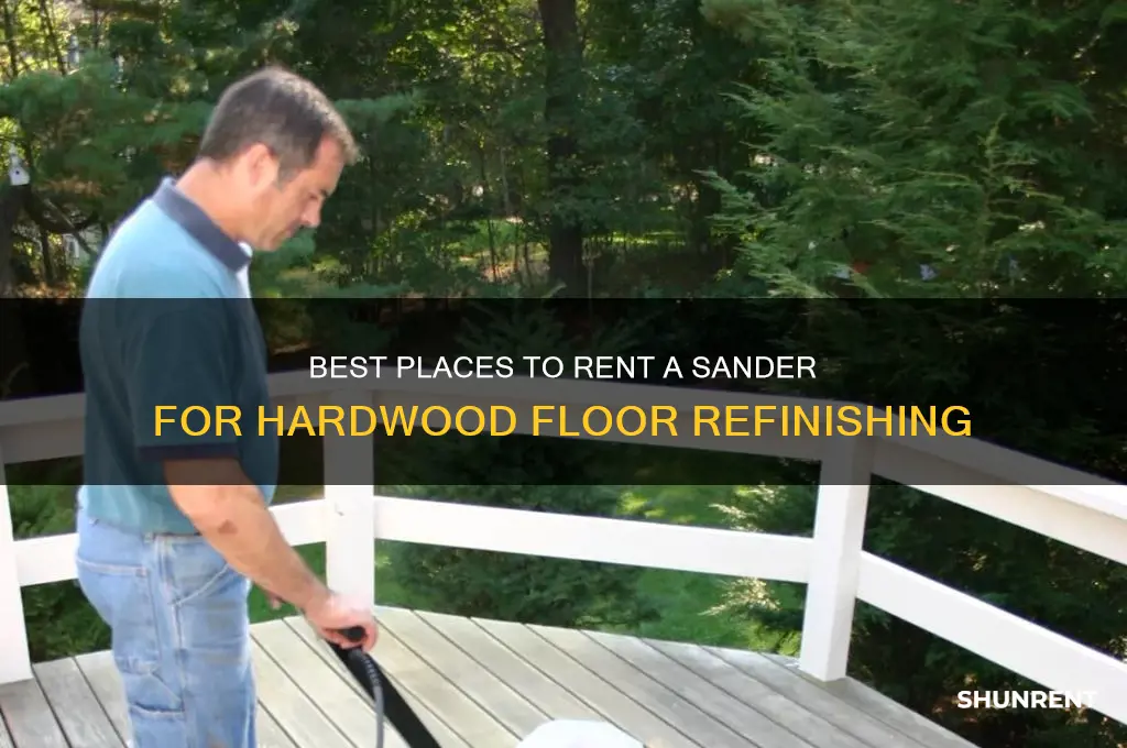 where to rent a sander for hardwood floors