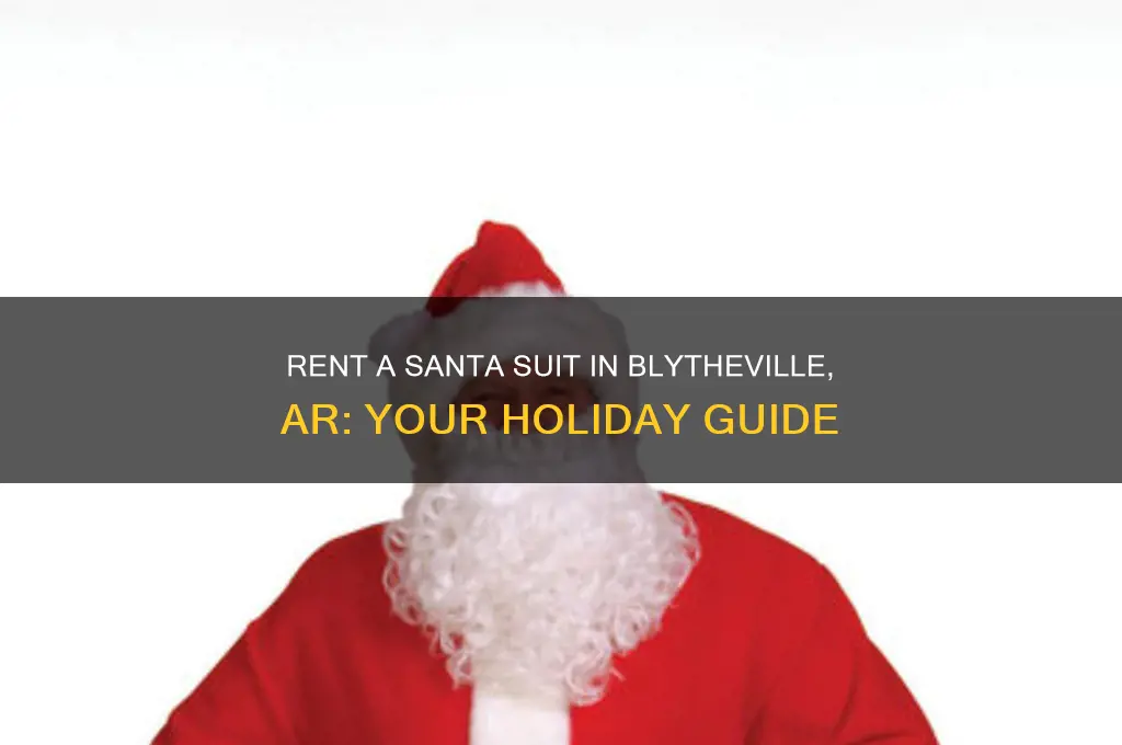 where to rent a santa clause suit in blytheville ar