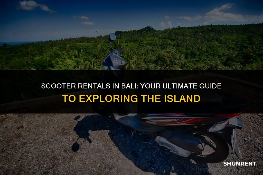 where to rent a scooter in bali