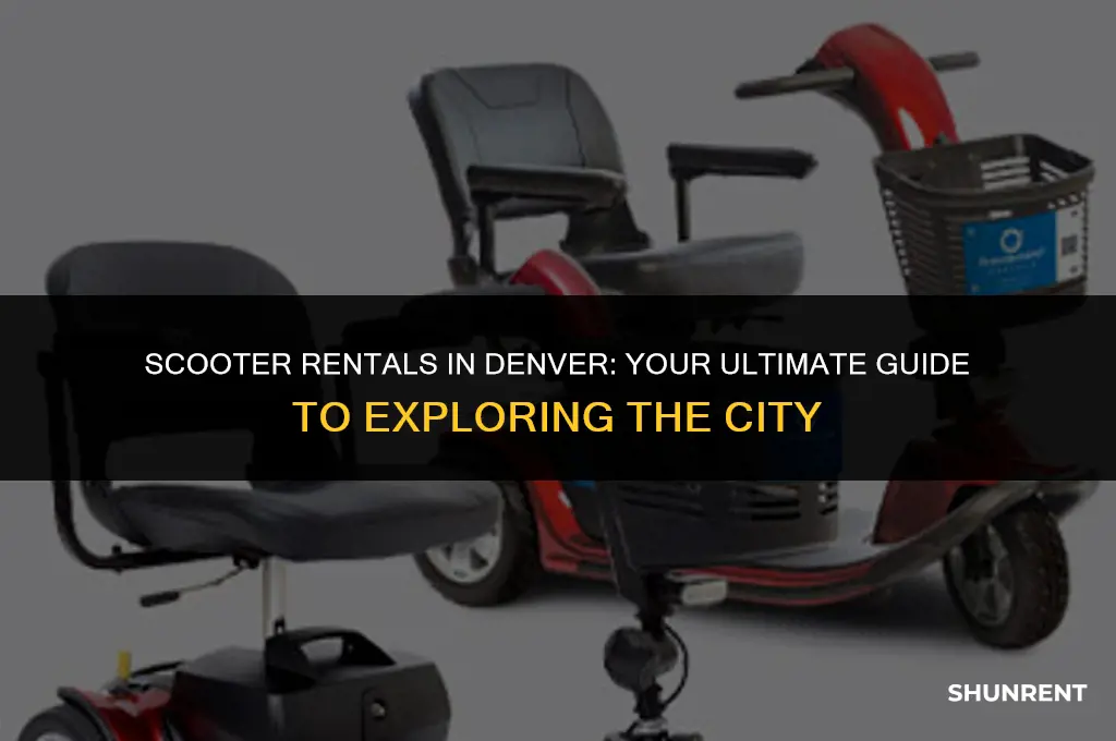 where to rent a scooter in denver