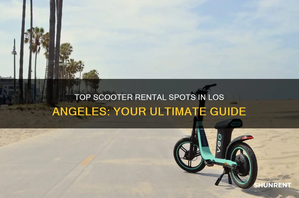 where to rent a scooter in los angeles
