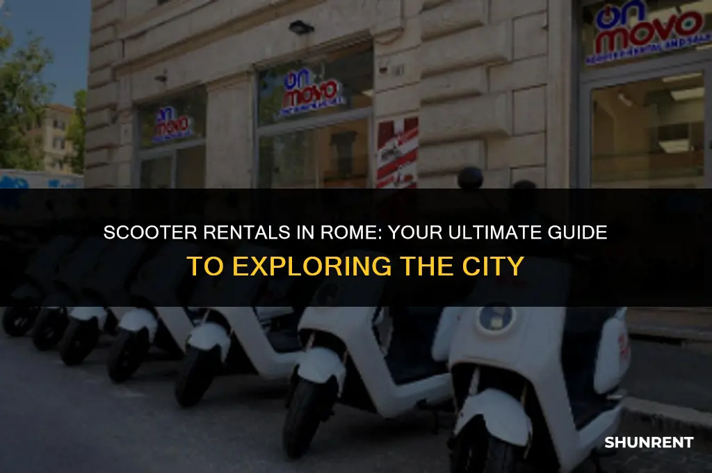 where to rent a scooter in rome