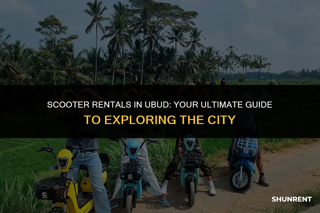 where to rent a scooter in ubud