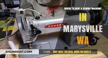 Marysville Sewing Machine Rentals: Top Spots to Rent Locally