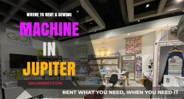 Where to Rent Sewing Machines in Jupiter: Top Locations Guide