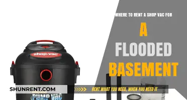 Quick Basement Flood Cleanup: Where to Rent a Shop Vac