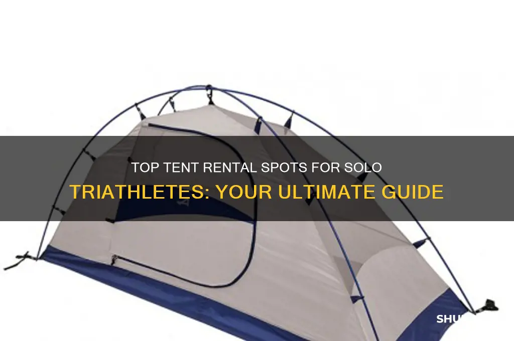 where to rent a single person tent for tri