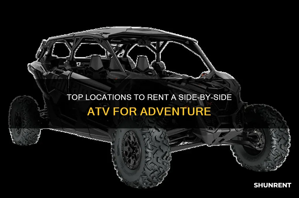 where to rent a sise by side atv