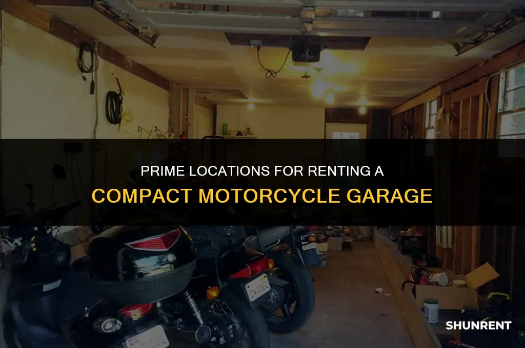 where to rent a small motorcycle garage
