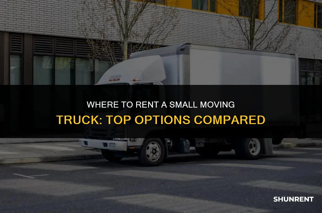 where to rent a small moving truck