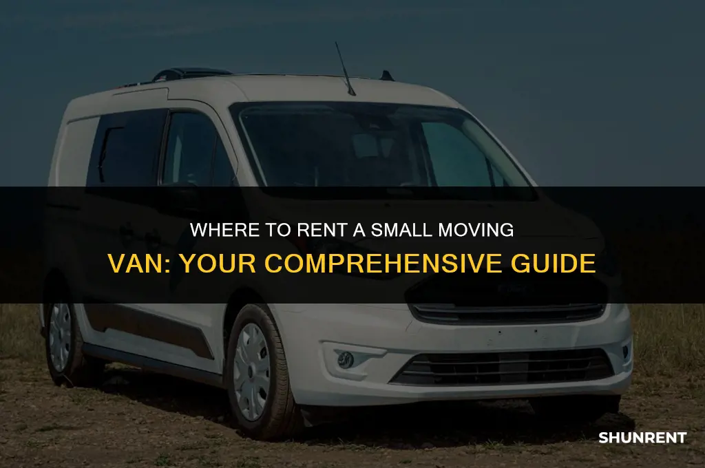 where to rent a small moving van
