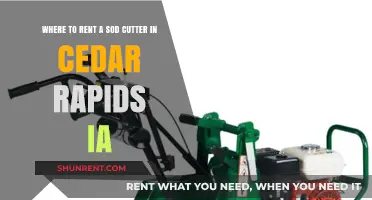 Renting a Sod Cutter in Cedar Rapids, IA: Top Locations