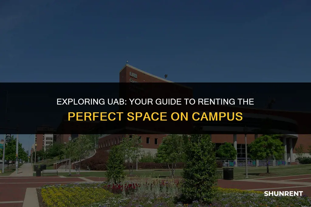 where to rent a space at uab