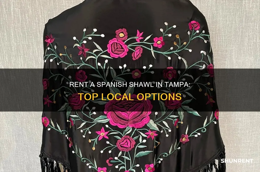 where to rent a spanish shawl in tampa fl