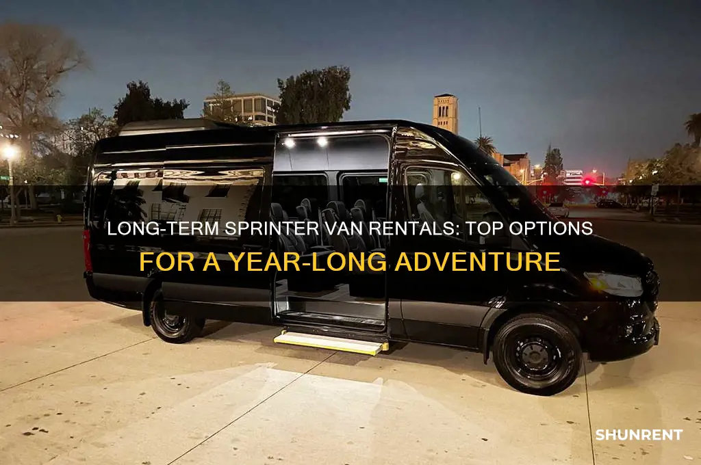 where to rent a sprinter van for one year
