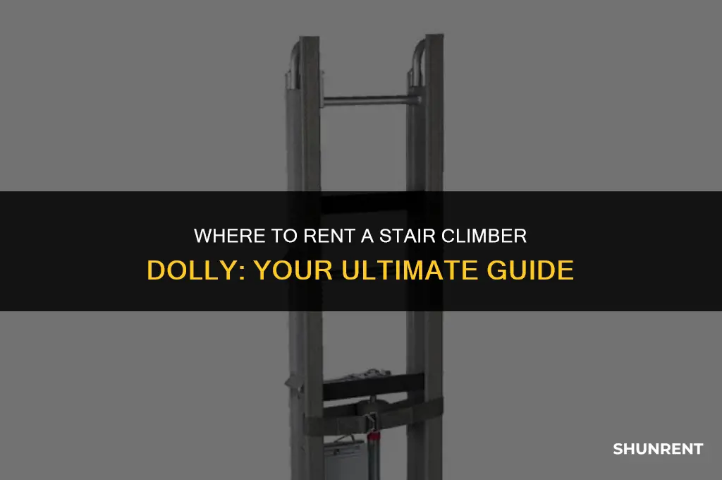 where to rent a stair climber dolly