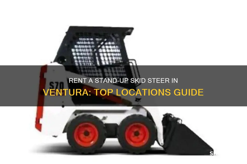 where to rent a stand up skid steer in ventura