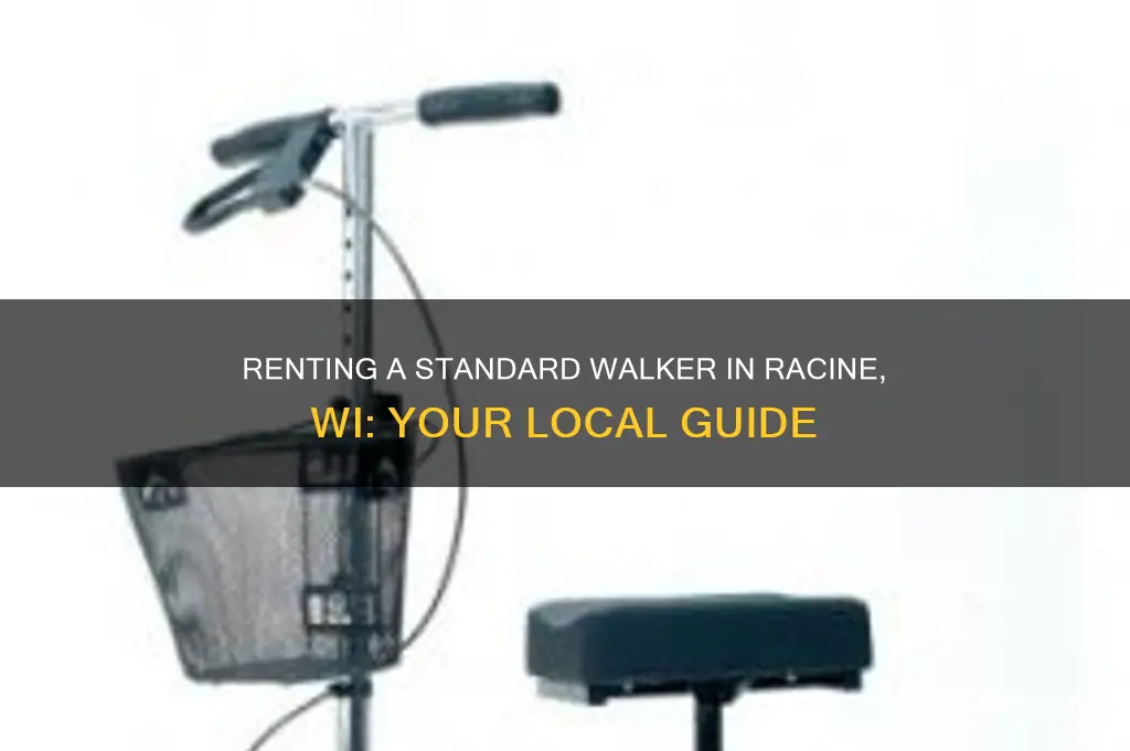 where to rent a standard walker in racine wi
