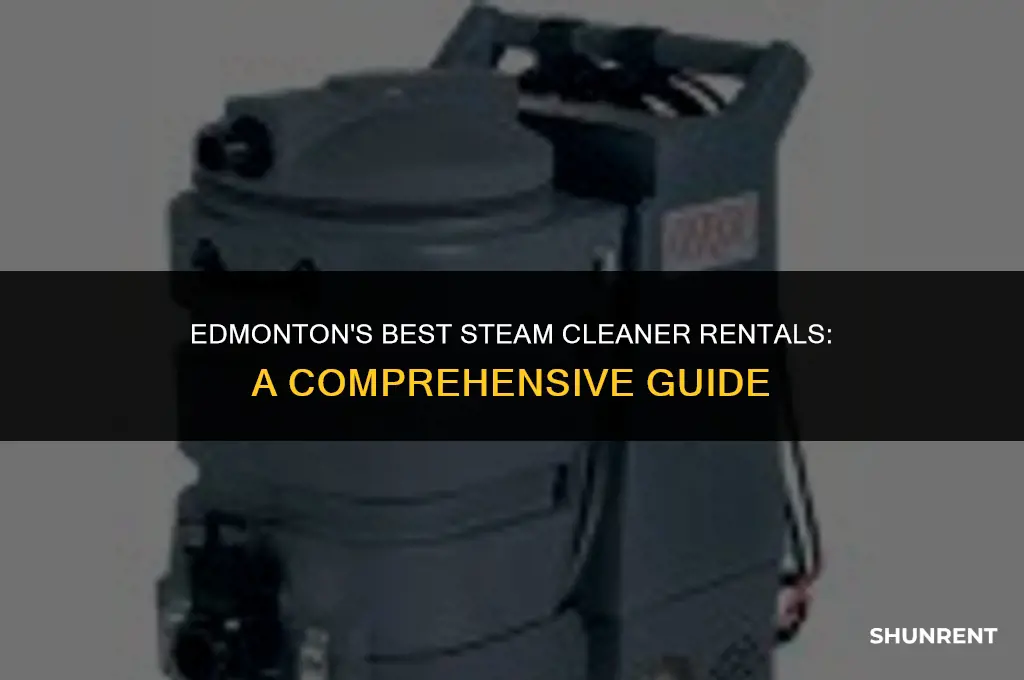 where to rent a steam cleaner edmonton