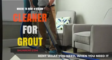 Top Places to Rent Steam Cleaners for Grout Cleaning
