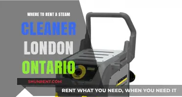 Top Steam Cleaner Rental Spots in London, Ontario: Your Guide