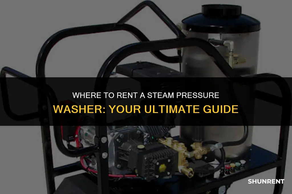 where to rent a steam pressure washer