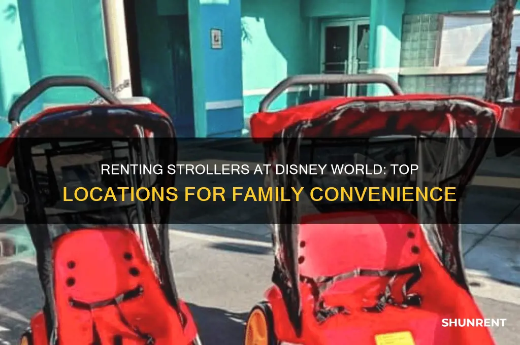 where to rent a stroller at disney world