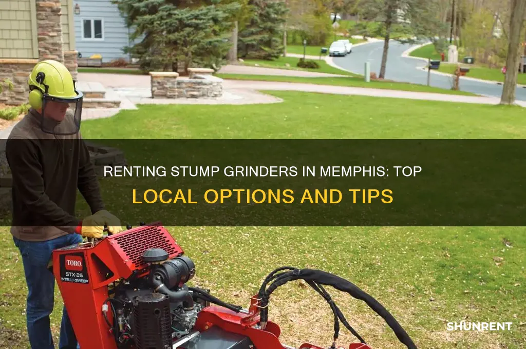 where to rent a stump grinder in memphis tn