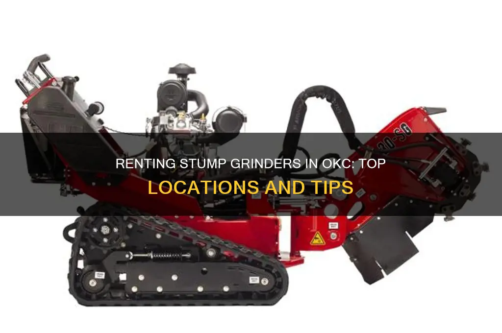 where to rent a stump grinder in okc
