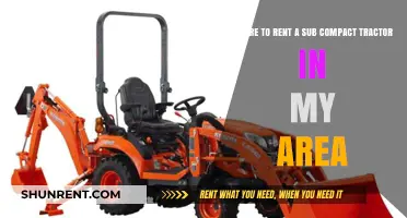Find Local Sub-Compact Tractor Rentals: Your Ultimate Guide to Nearby Options
