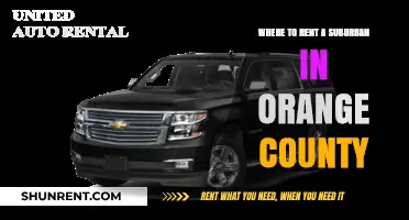 Top Spots to Rent a Suburban in Orange County, CA