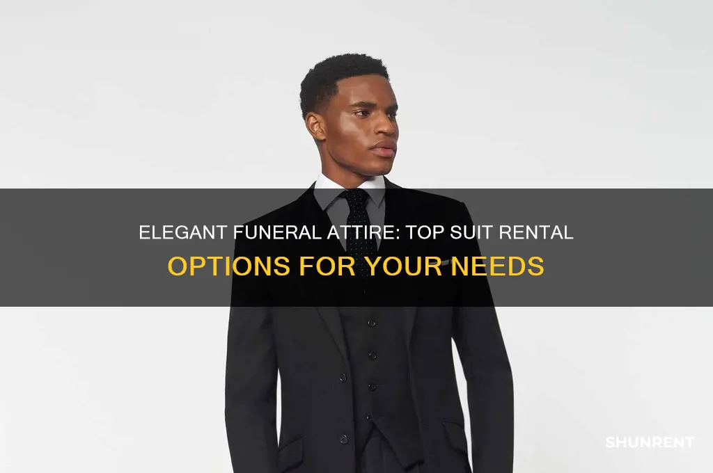 where to rent a suit for a funeral