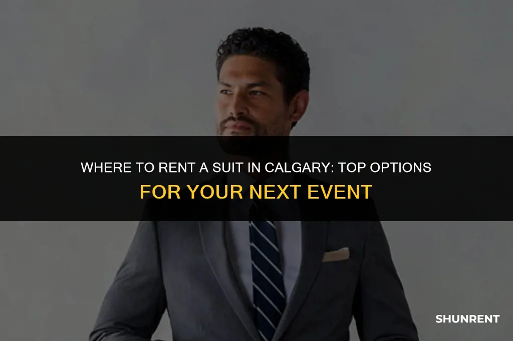 where to rent a suit in calgary