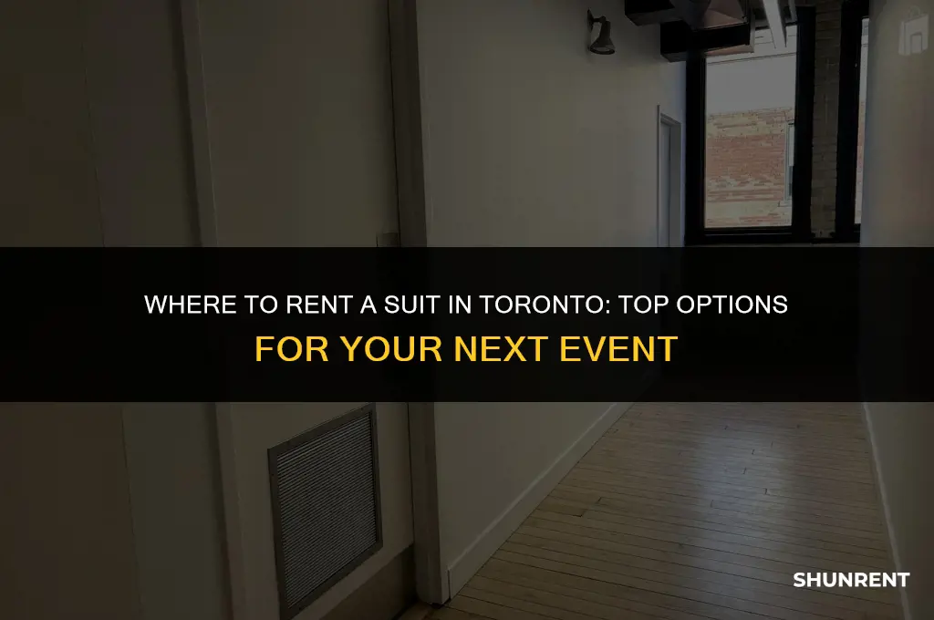 where to rent a suit in toronto