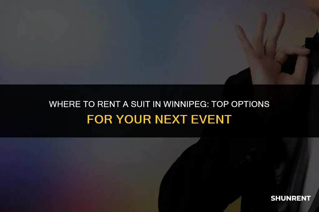 where to rent a suit in winnipeg