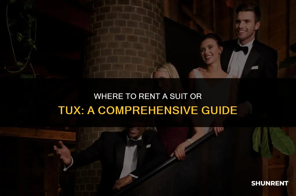 where to rent a suit or tux