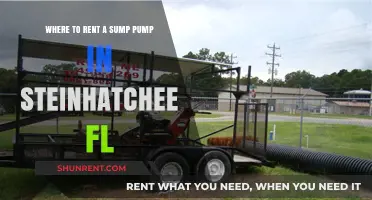 Renting a Sump Pump in Steinhatchee, FL: Your Local Guide