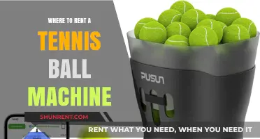 Ace Your Game: Top Spots to Rent a Tennis Ball Machine
