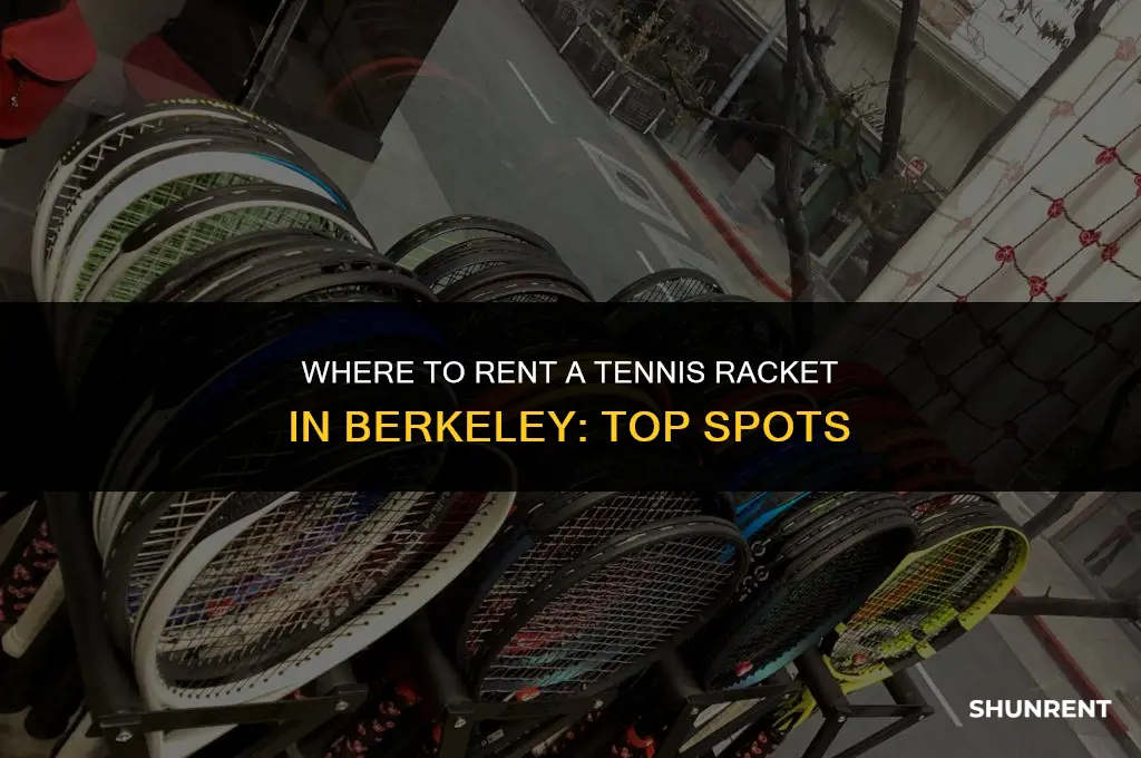 where to rent a tennis racket berkeley