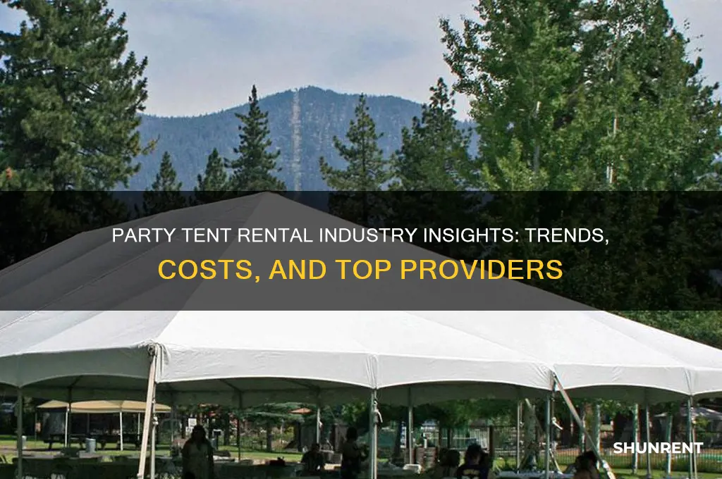 where to rent a tent for a party industry report