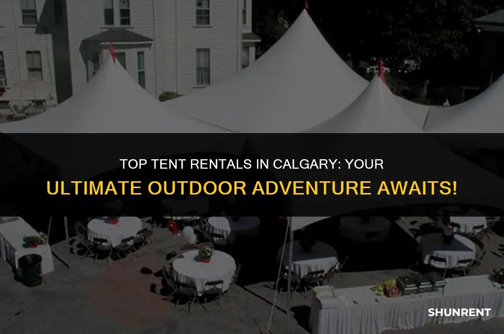 where to rent a tent in calgary