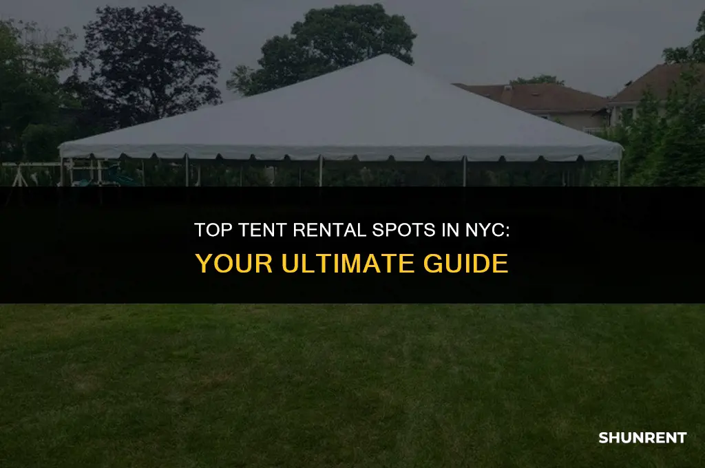 where to rent a tent in nyc