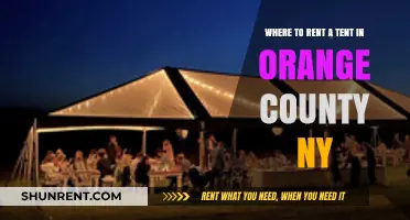 Top Tent Rental Spots in Orange County, NY: Your Guide