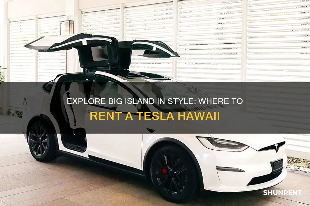 where to rent a tesla hawaii big island