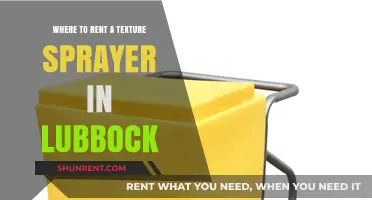 Rent a Texture Sprayer in Lubbock: Top Rental Locations Guide
