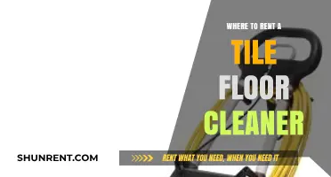 Where to Rent a Tile Floor Cleaner: Your Ultimate Guide